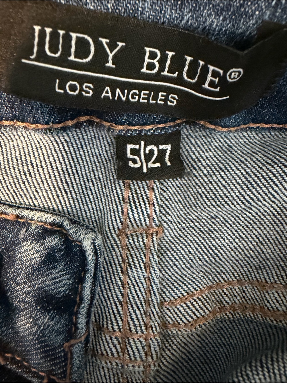 Judy Blue High-Waist Wide Leg Cropped Jeans in Medium Wash, Size 5/27 (US 6) - Picture 13 of 13